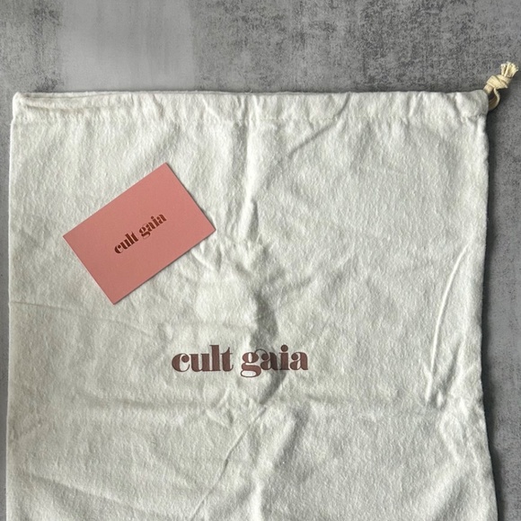 Cult Gaia Fifi Backpack in White Leather New Women's Bag - Picture 8 of 10